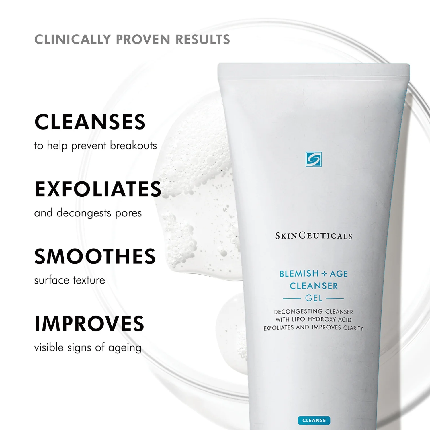 SkinCeuticals Blemish + Age Cleansing Gel 240ml - Image 4