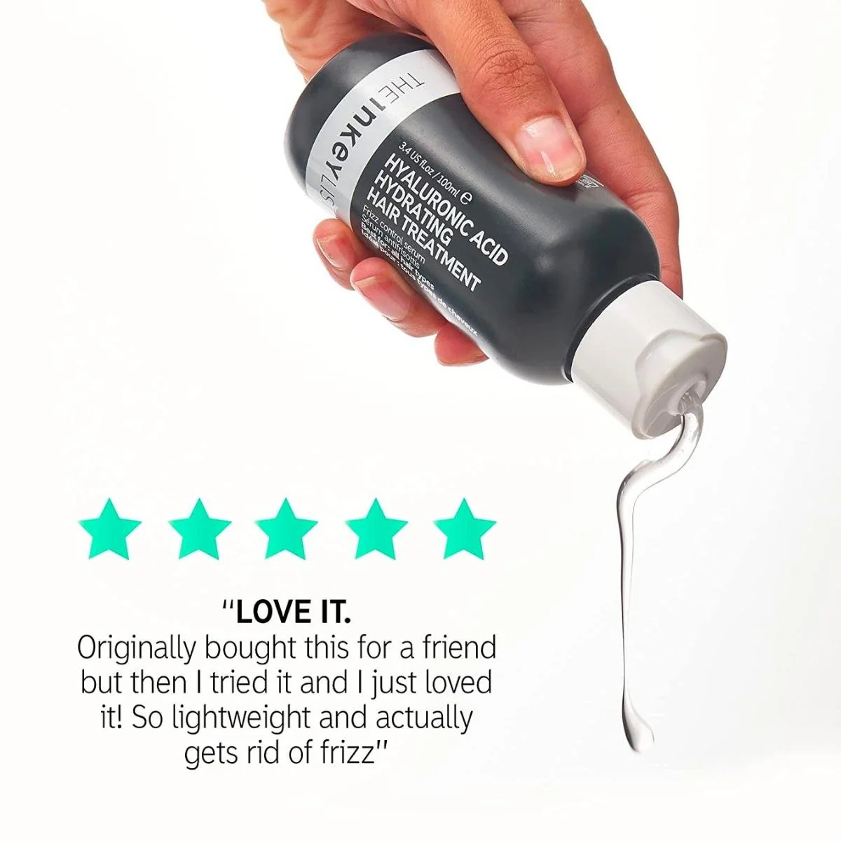 The Inkey List | Hyaluronic Hydration Hair Treatment 100ml - Image 3